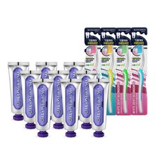 DENTI BUONGIORNO 牙齦護理牙膏 100g x 9p + 牙刷 4p 隨機發送, 1套