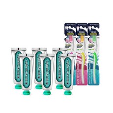 DENTI BUONGIORNO 口臭護理牙膏 100g x 6p + 牙刷 3p 隨機出貨, 1套