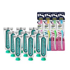 DENTI BUONGIORNO 口臭護理牙膏 100g x 9p + 牙刷 4p 隨機出貨, 1套