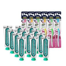 DENTI BUONGIORNO 口臭護理牙膏 100g 12入+牙刷 隨機出貨 6入, 1套