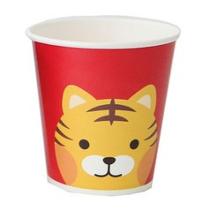 Hwangssinaedosirak 角色紙杯 老虎, 60個, 1個