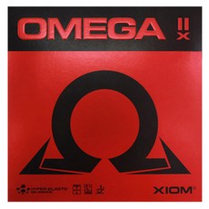 엑시옴 오메가2X 러버, 적색, 1개