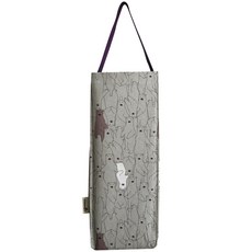 Lemong C 多功能塑膠收納袋, 熊款(灰色)