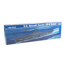 드럼페터 U.S. Aircraft Carrier CV-9 Essex 프라모델 TRU05602, 1개