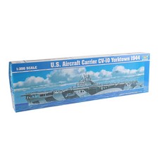 드럼페터U.S. Aircraft Carrier CV-10 Yorktown 1944 프라모델 TRU05603, 1개