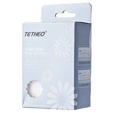 THTHEO 화장솜 TE010, 100개입, 1개