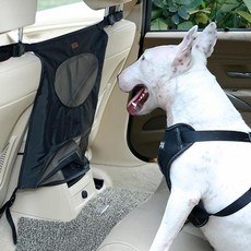 DogLemi 汽車後座寵物隔離網, 黑色的, 1個