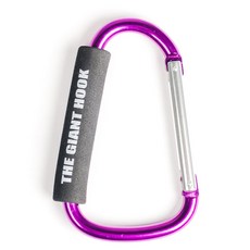 嬰兒車D型掛鉤 159*98*11.5mm, 紫色, 1入