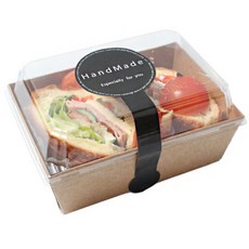 飯盒 10入+貼紙 黑色 10入, 1套