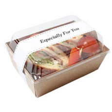 飯盒 10入+貼紙 白色 10入, 1套