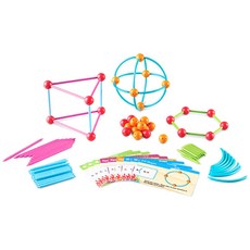 러닝리소 기하볼 도형만들기 LER1773 129p, 혼합색상, 1개