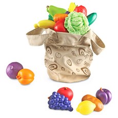 Learning Resources 果蔬過家家16種綜合套組LER9722, 混色