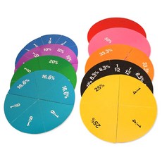 學習資源雙面磁鐵圓形噴泉教授LER1616, 1組