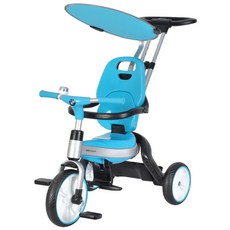 아가플러스 BMW 컴팩트 폴딩 유아용 세발자전거, 스카이 블루, 1개