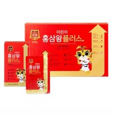 장쾌삼 어린이 홍삼왕 플러스 건강기능식품, 300ml, 3개