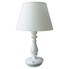 Juno照明浪漫檯燈, 白色的