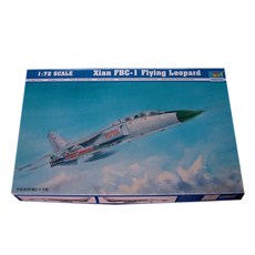 Trumpeter 1:72 중국 Xian FBC-1 Flying Leopard 프라모델 TRU2453, 1개