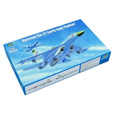 Trumpeter 1:72 러시아 Su-27Early Type 전투기 프라모델 TRU2500, 1개