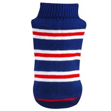 Ecodi Dog Chic 條紋毛衣, 海軍