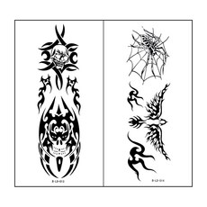 파티복닷컴 레터링타투 세트, B-LD013, B-LD014, 1세트