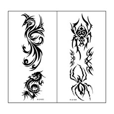 파티복닷컴 레터링타투 세트, B-LD023, B-LD024, 1세트