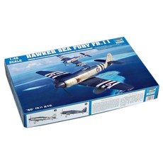 Trumpeter 1:48 영국 Sea Fury FB MK 11 전투기 프라모델, 1개