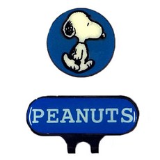 Golf it 史努比磁吸式球標 + 帽夾組 X750, 花生