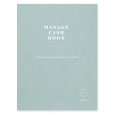 라이브워크 MANAGE 가계부, Vintage Blue, 1개