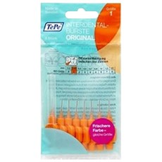 TePe 緹碧 I字型牙間刷 牙間刷 原創 0.45mm 橘色, 1入, 1個