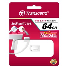 트랜센드 JetFlash710S USB메모리 TS64GJF710S, 64GB, 1개
