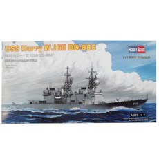 HobbyBoss 1:1250 미해군 DD-986 Harry W. Hill호 구축함 프라모델, 1개