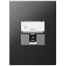 legrand Arteo 模塊化 1 爪插座 8P 石墨, 1個