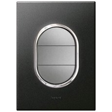 legrand Arteo 3 爪圓形機構開關石墨, 1個