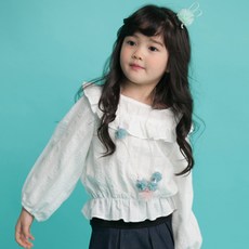 Wishkids 女童 Cindy 蕾絲女衫