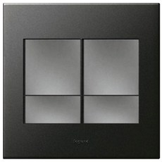 legrand Arteo Wide 4 球方形機構開關石墨, 1個