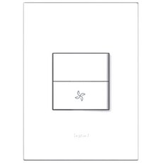 legrand Arteo 2 爪方形機械開關呼吸機白色, 1個