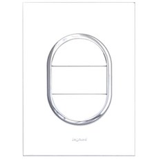 legrand Arteo 3ro 3 爪圓形機械開關白色, 1個
