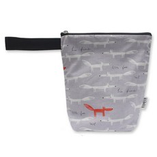 큐트에코 북유럽 방수 파우치 NEW 백포켓 DTP나염, 북유럽 여우