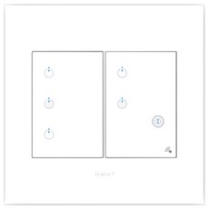 legrand Arteo 環繞插孔 5 爪插座 白色, 1個