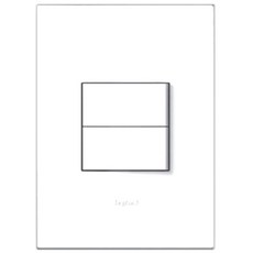 legrand Arteo 3ro 2 爪方形機構開關白色, 1個
