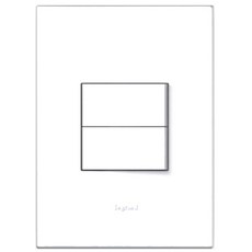legrand Arteo 2 爪方形機構開關白色, 1個