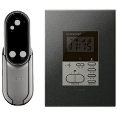 legrand Arteo clockcon 遙控器 2 開關石墨 + 遙控器, 1套