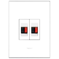 legrand Arteo 揚聲器插孔 2 插腳插座 白色, 1個