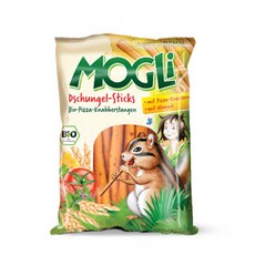 모글리 유기농 정글 스틱 어린이 비스킷, 피자맛, 1개