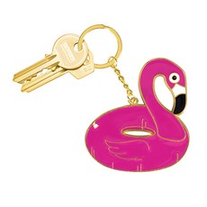 WONDER STORE 火烈鳥鑰匙圈 L號, 1個