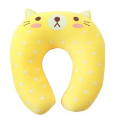 iNTRAVEL 貓咪造型午睡枕, 黃貓