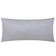 홈앤슬립 타임체크 순면 등쿠션 솜포함, 블루