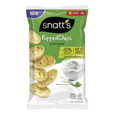 스내츠 팝칩 사워크림 & 어니언맛 스낵, 75g, 1개