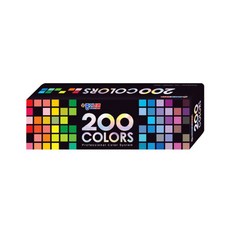 종이나라 신 200 Colors 컬러가이드 소, 1개