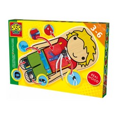 세스 베이직 스킬 보이 목각인형 SS14835, 혼합 색상, 1개